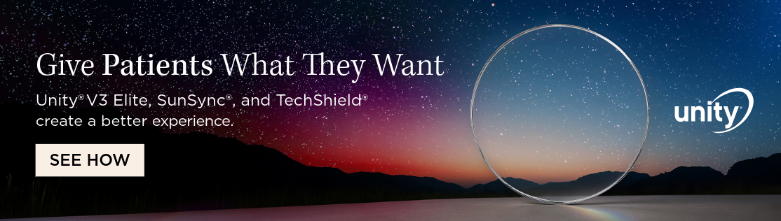 Give Patients What They Want with Unity V3 Elite, SunSync, and Techshield. See How.